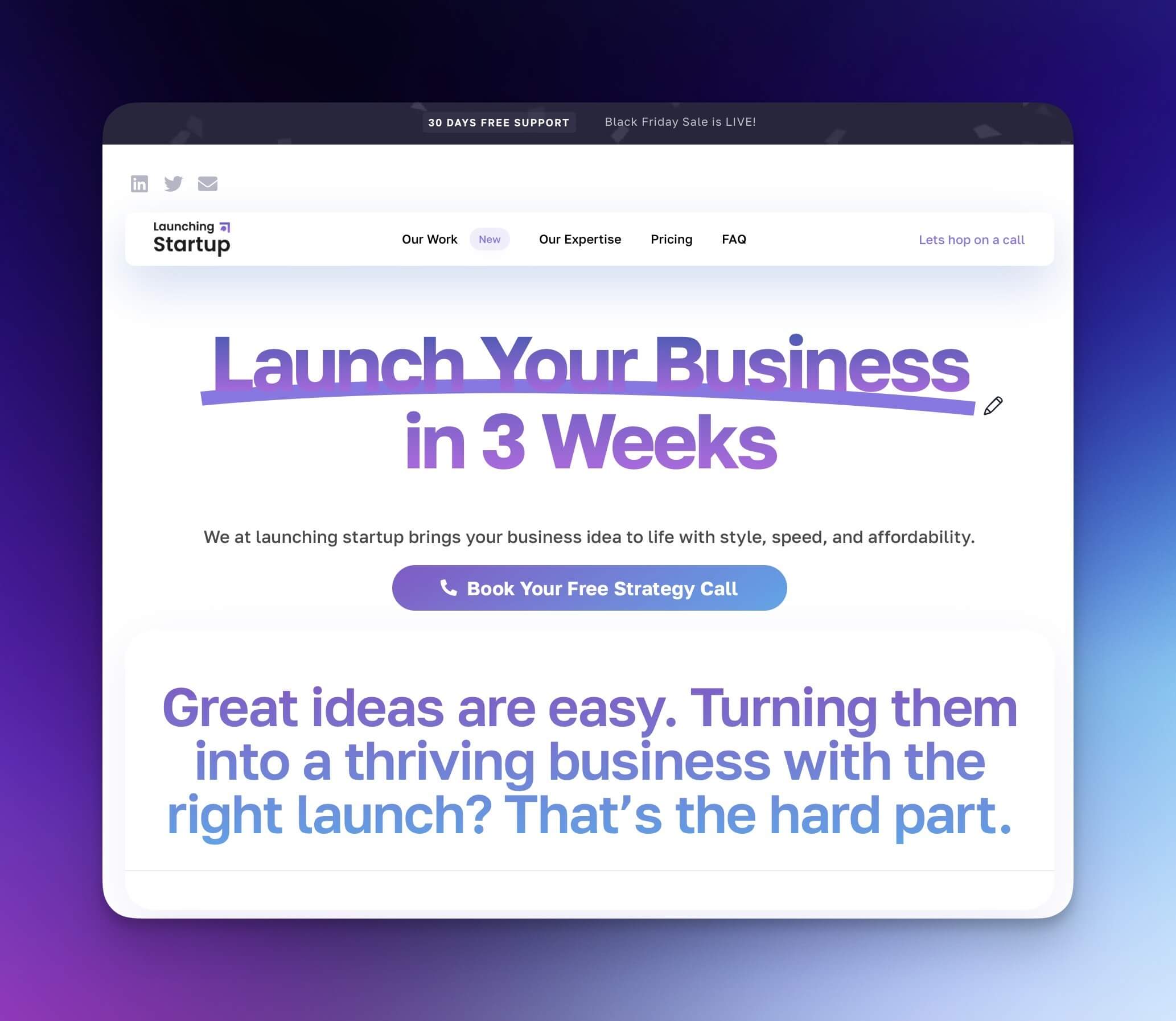 Launching Startup in 3 Weeks image number 01